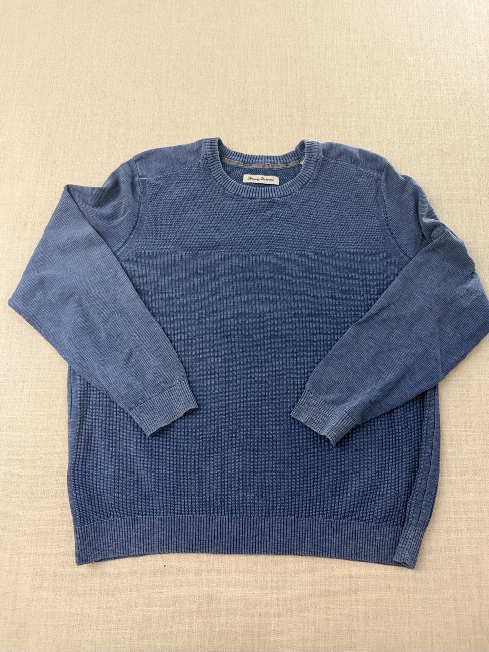 Tommy Bahama Blue Crewneck Sweater
